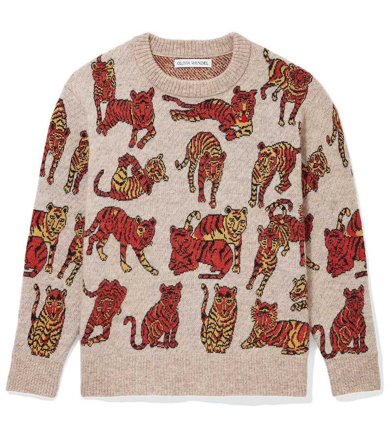 Playful Tiger Sweater – Olivia Wendel